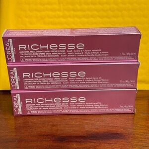 3 - L'Oreal Richesse Ammonia-Free Conditioning Creme- 5.12 / 5BV Blueberry 1.7oz